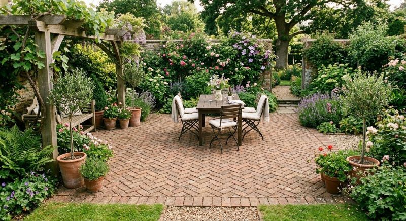 Patio Brick Installation in West Hartford, CT